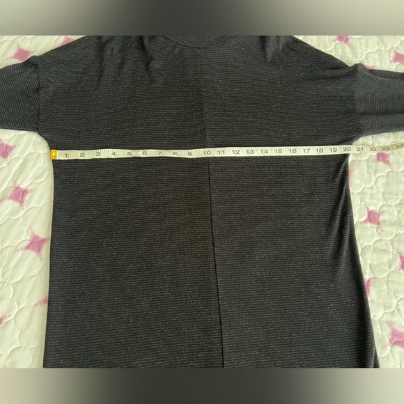 Isle by Melis Kozan Black Turtleneck Stretch Knit Dress Blk Heather Charcoal XS - Picture 4 of 11